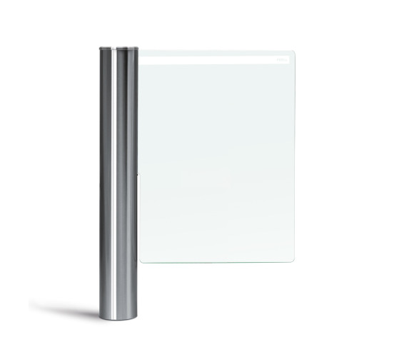 Motorická krídlová brána – sklenená