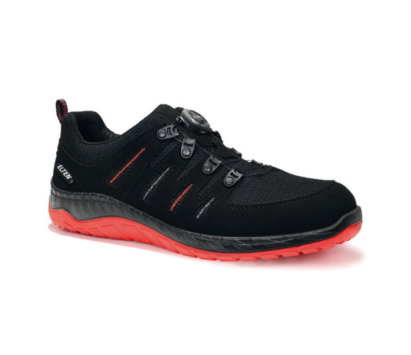 ELTEN Maddox boa black-red bezpečnostná obuv S3