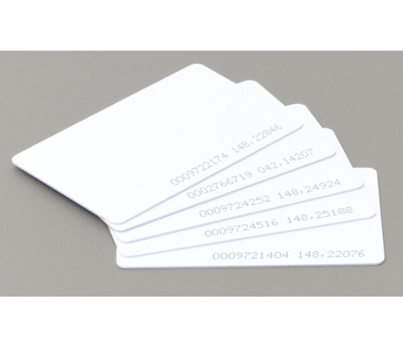 Transpondérová ID karta pre návštevníkov