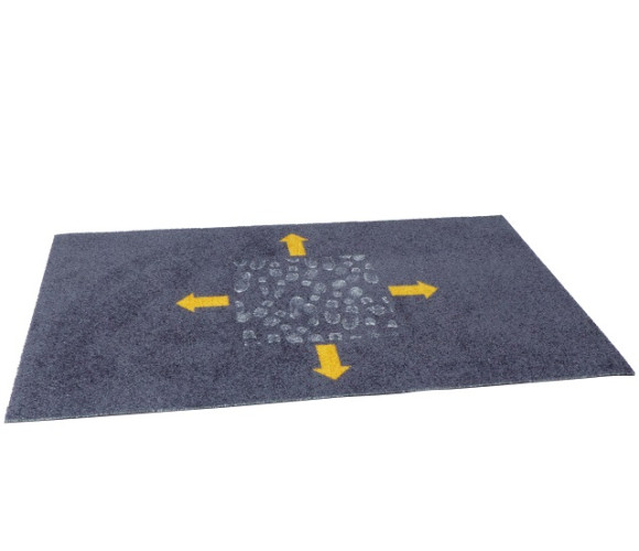 Protišmyková zachytávacia rohož na nečistoty