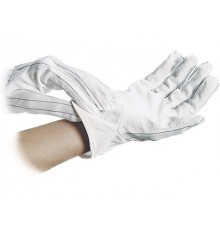 Polyesterové rukavice - potiahnuté dlane